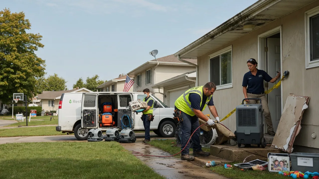 Water Damage Restoration in Sheyenne, ND near me